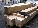 Oak beams  