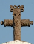 15_San Gerónimo, Hidalgo, San Gerónimo, gable cross