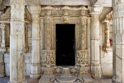Entrance door- Nagda Temple near Udaipur