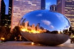 Cloud Gate before Sunrise