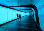 Light Tunnel at King's Cross (3)