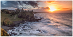 Fiery Sunset, Dunluce Castle (IMG0843)