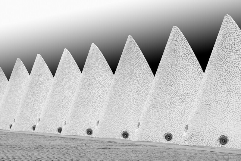 Cones, City of Arts and Sciences, Valencia - Version 1