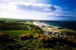 Cullen Bay from Castle Hill, Scotland