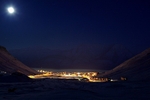 Longyearbyen in moonlight 5069