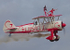 Guinot Wing Walking Team Flying Boeing Stearman A75N Biplane