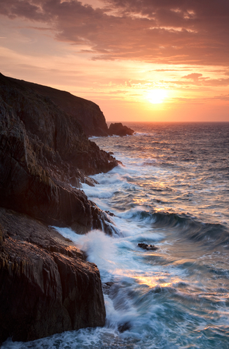 A blustery September day break at Groudle Head.