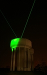 Lasers from Beanfield Tower