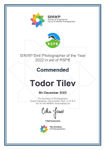 Society of International Nature Wildlife Photographers_Commended