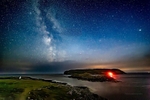 Calf of Man and Milky Way