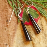 Whitby Jet Earrings je021