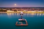 z4010 Dawn, Overlooking Sandown Pier