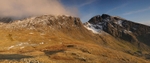 Scafell Pike and Sca Fell Panorama