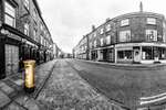 Gold Postbox, Macclesfield (1)