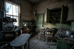 The Ghost Town of Bodie, California | Kitchen