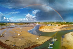 z4414 Clearing Showers over Bembridge Harbour
