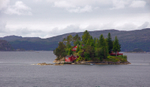 Fjord Island near Bergen