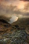 Cloud lifts as the sun sets (1)
