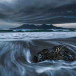 Lenticular clouds over the Isle of Rum