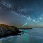 Fireball over Dunabrattin Head, Copper Coast