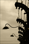Auschwitz fence detail 20 sepia