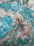 Sotocoro, E wall, North side mural, detail left2