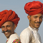 Smiling Rajasthani Men, India