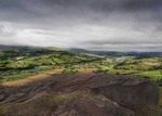 Usk Valley from Allt yr Esgair.
