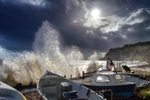 z2545 Stormy Seas, Shanklin Beach