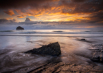 Trebarwith Sunset