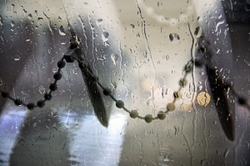 Blinds in Rain