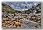 River Etive warerfalls