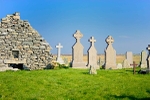 Nunton cemetery, Island of Benbecula, Outer Hebrides, Scotland.