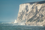 z3296 Tall Cliffs and Big Swells, Tennyson Down