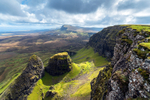 Dun Dubh and Beinn Edra, The Quiraing, Trotternish, Isle of Skye