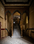 Irem Shrine (Wilkes-Barre, PA) | Lobby Stairwell