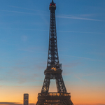 Eiffel Tower at Dawn, Paris