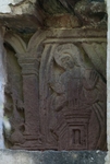 Tercera Orden, exterior wall relief, Annunciation, The Virgin Mary