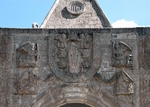 San Andrés, NE posa, S facade, Coronation of the Virg