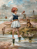 Victorian Beach Scene 1