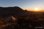 Sunrise over Slieve Binnian