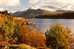 Snowdon from Fachwen in autumn snow 85-28-9