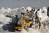 Senegal Lac Rose salt production 15 sifting salt