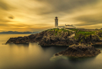 Sunrise at Fanad Lighthouse, County Donegal, Ireland.