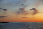 Sunrise over the Baltic Sea (Helsinki to Stockholm)