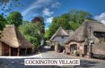 No stock Cockington postcard