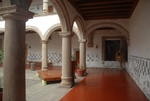 San Juan Bautista, lower cloister walk