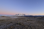 Dawn view of Cordillera Paine, Torres del Paine, Chile
