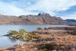 Slioch across Loch Maree, Highland2