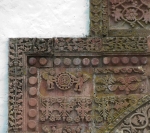 Façade portal, left spandrel